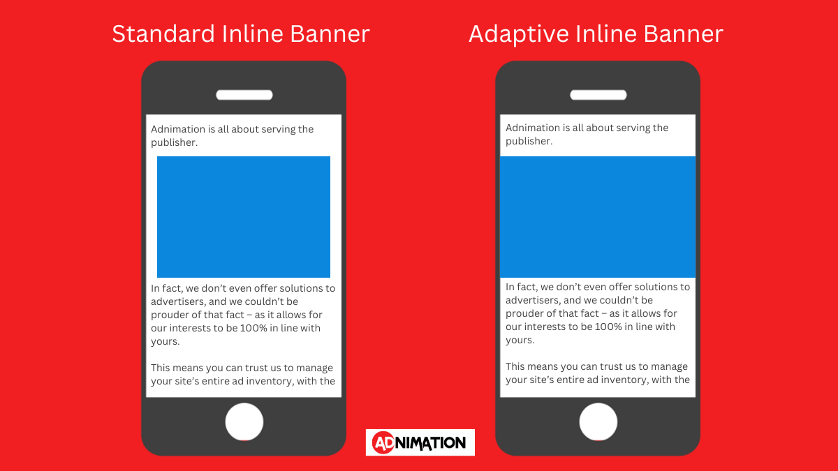 adaptive inline banner example