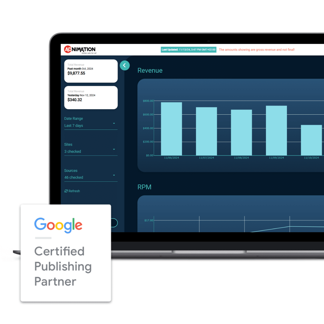 Google Certified Publishing Partner