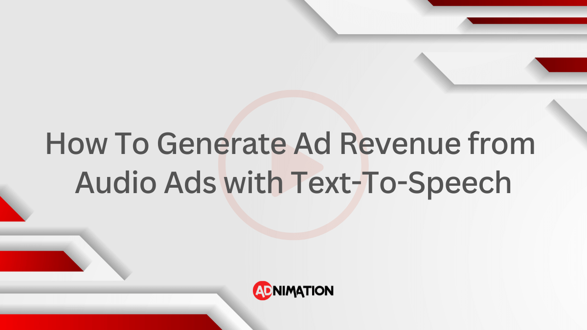 Audio ads text to speech